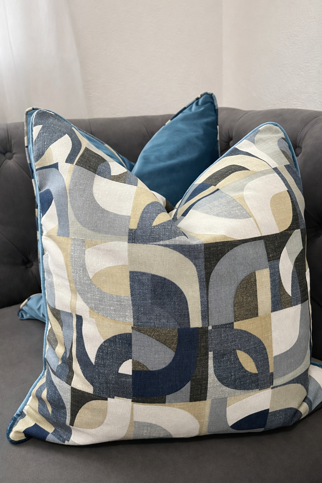 Modern Muse Geo Cushion (60 X 60 cm)
