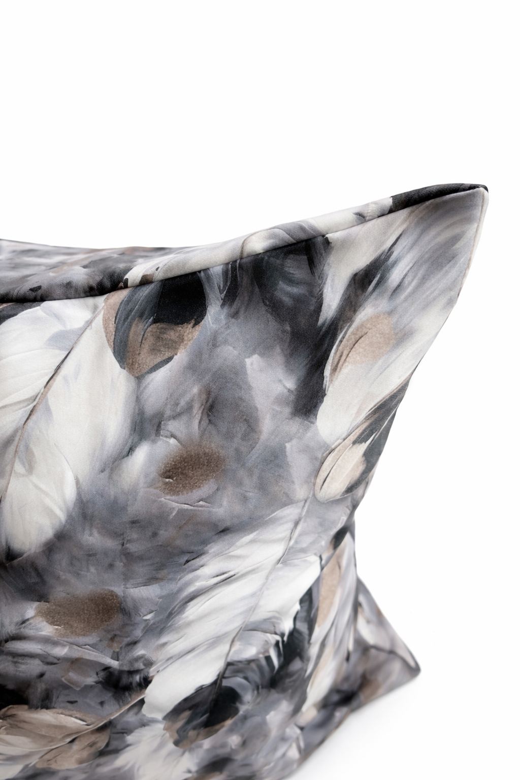 Midnight Feather Luxe Cushion